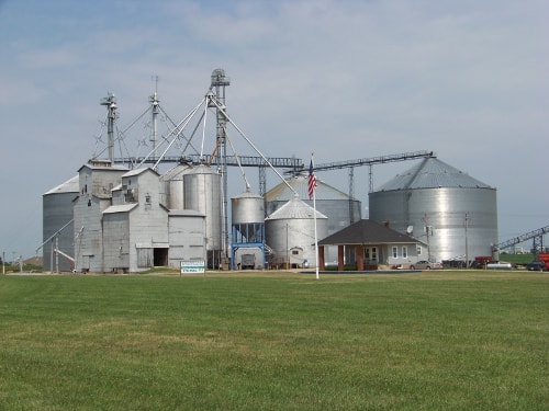 bin jacking and grain handling in Michigan
